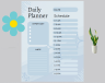 Cute Daily Schedule Planner