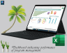 Dashboard indicating performance of program management