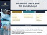 Pharma Biotech Financial Model incl. Risk-Adjusted DCF and VC Valuation