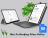 Pets In Working Place Policy Template