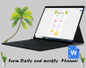 Farm Daily and weekly Planner