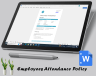 Employees Attendance Policy Template