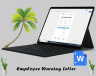 Employee Warning Letter Template
