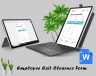 Employee Exit Clearance Form Template