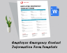Employee Emergency Contact Information Form