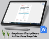 Employee Disciplinary Action Form Template
