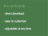 Private income and expense plannning - Personal finance planner - Personal budget planning