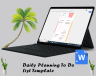 Daily Planning To Do List Template