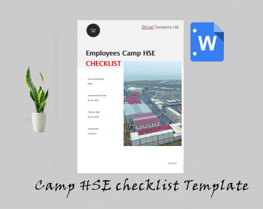 Camp HSE checklist Template