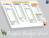 Couple Budget Planner