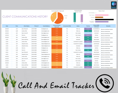 Client Email Tracking Matrix
