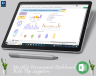 Monthly procurement dashboard with top supplier
