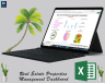 Real estate properties management dashboard