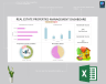 Real estate properties management dashboard