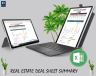 Real estate deal sheet summary