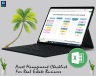 Asset management Checklist for real estate business