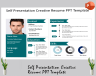 Self Presentation Creative Resume PPT Template