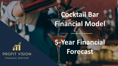 Cocktail Bar – 5 Year Financial Model