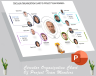 Circular organization chart of project team members