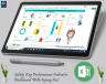 Safety key performance indicator dashboard with injury cost