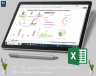 HR management training dashboard with budget summary