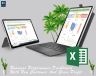 Business performance dashboard with new customers and gross profit