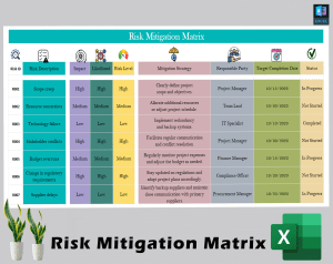 Risk Mitigation Matrix