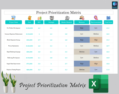 Project Metrics Matrix