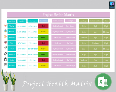 Project Health Matrix