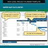 Filterable Excel Gantt Chart Template - Pro Version