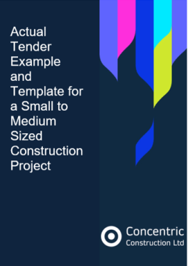 Construction Tender and Proposal Example and Model Answer