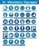34 Mandatory Signages