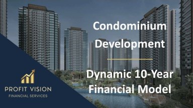 Condominium Development - Dynamic 10 Year Financial Model