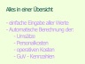 Income statment | GuV-Planung - Vorlage für die 5-Jahres-Planung der Gewinn- und Verlustrechnung