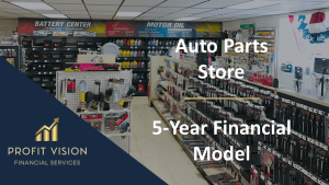 Auto Parts Store – 5 Year Financial Model