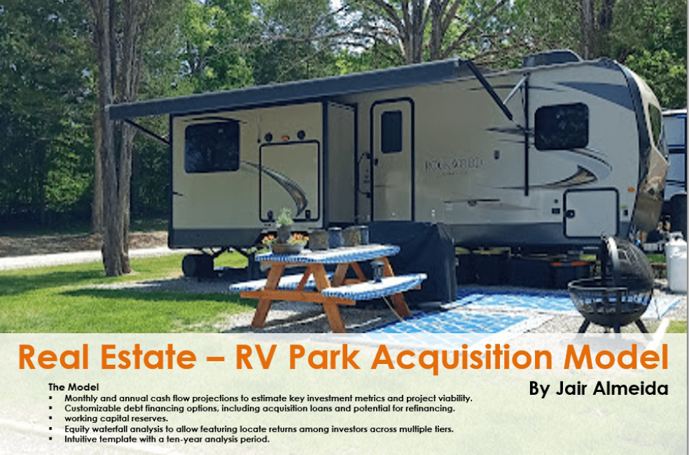 Real Estate – RV Park Acquisition Model - Eloquens