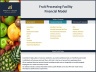 Fruit Processing Facility - 10 Year Financial Model