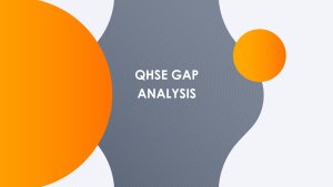 QHSE Gap Analysis Template