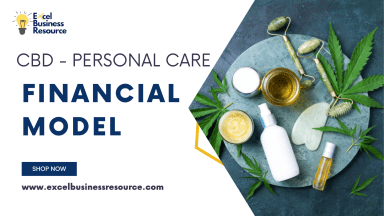 CBD Personal Care Store Financial Model and Valuation Template
