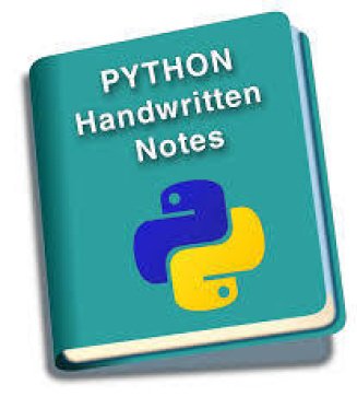 Python complete handwritten notes in PDF