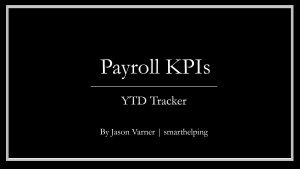 Payroll KPI Tracker