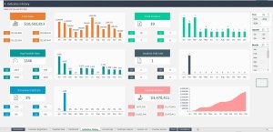 Set of 7 Financial Templates
