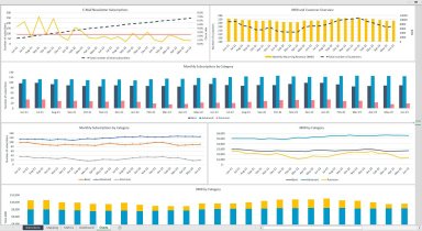 SaaS Business Tracking Template