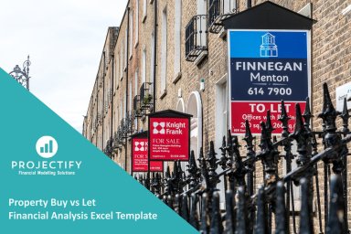 Property Buy vs Let Financial Analysis Excel Template