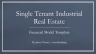 Joint Venture Single Tenant Real Estate Model