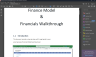 Restaurant Finance Model 5 Year 3 Statement