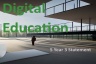 5 Year 3 Statement Digital Education Service Company Finance Model Excel Template