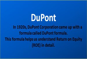 DuPont Formula