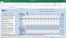 College Cash Planner Excel Workbook Template
