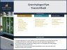 Green Hydrogen (Electrolysis) Plant - Project Finance Model